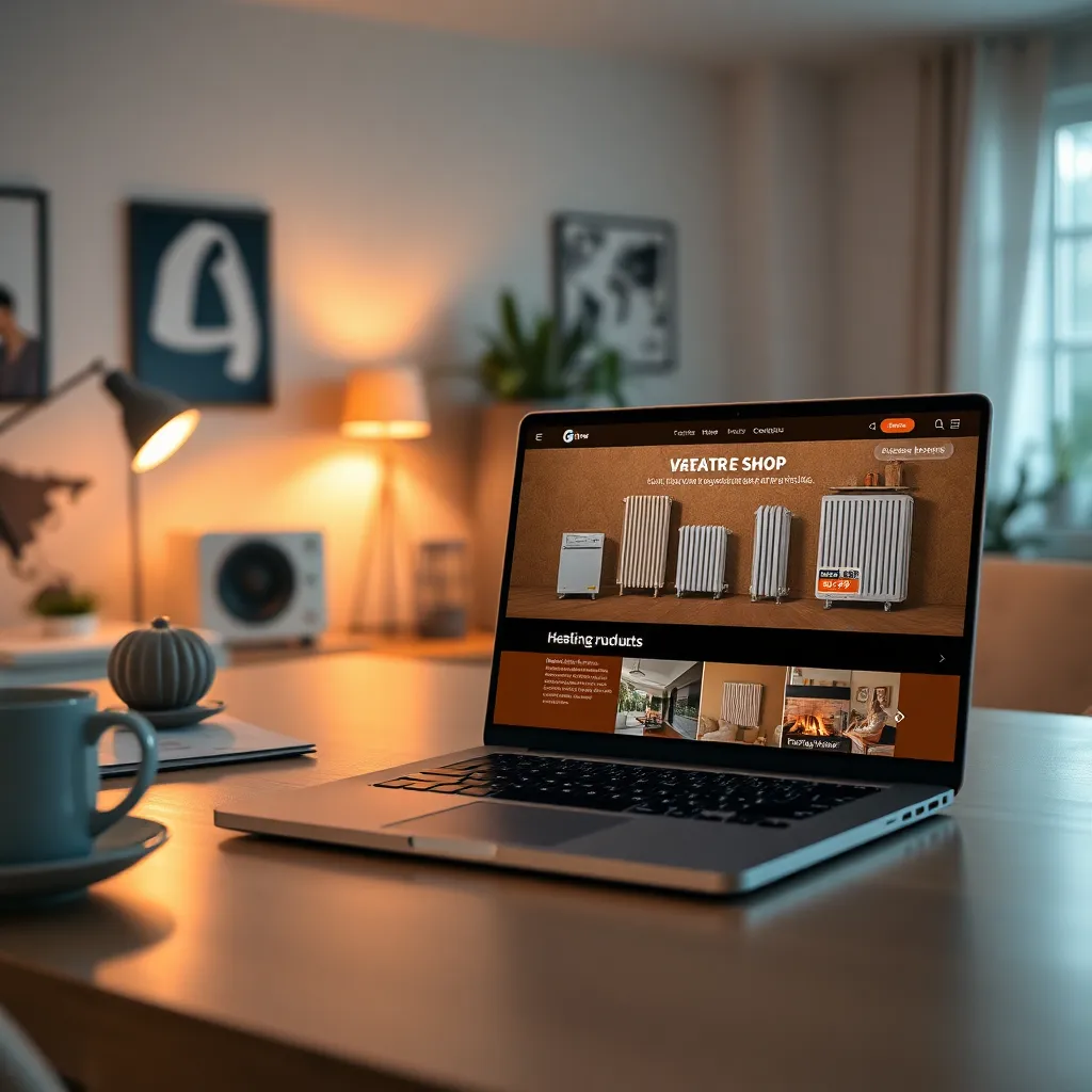 Online Store for Heating Products